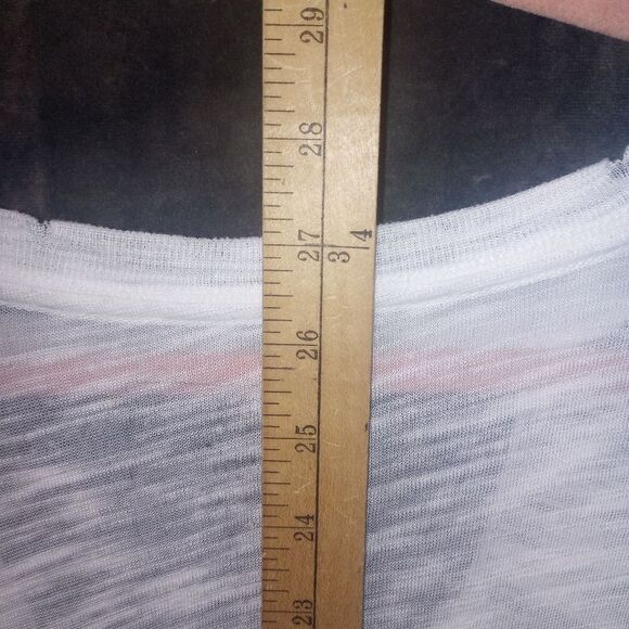 Free People We The Free Jordan Oversized Distressed Burnout T-shirt Size Small - Picture 8 of 8